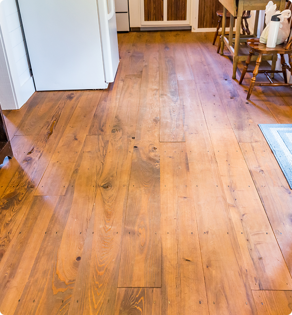 Engineered hardwood flooring installed in real homes showing styles and tones