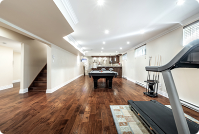 Engineered hardwood flooring evaluated for subfloor and moisture conditions